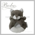 2014 Cute Plush Cat Rattle for Infant Toy